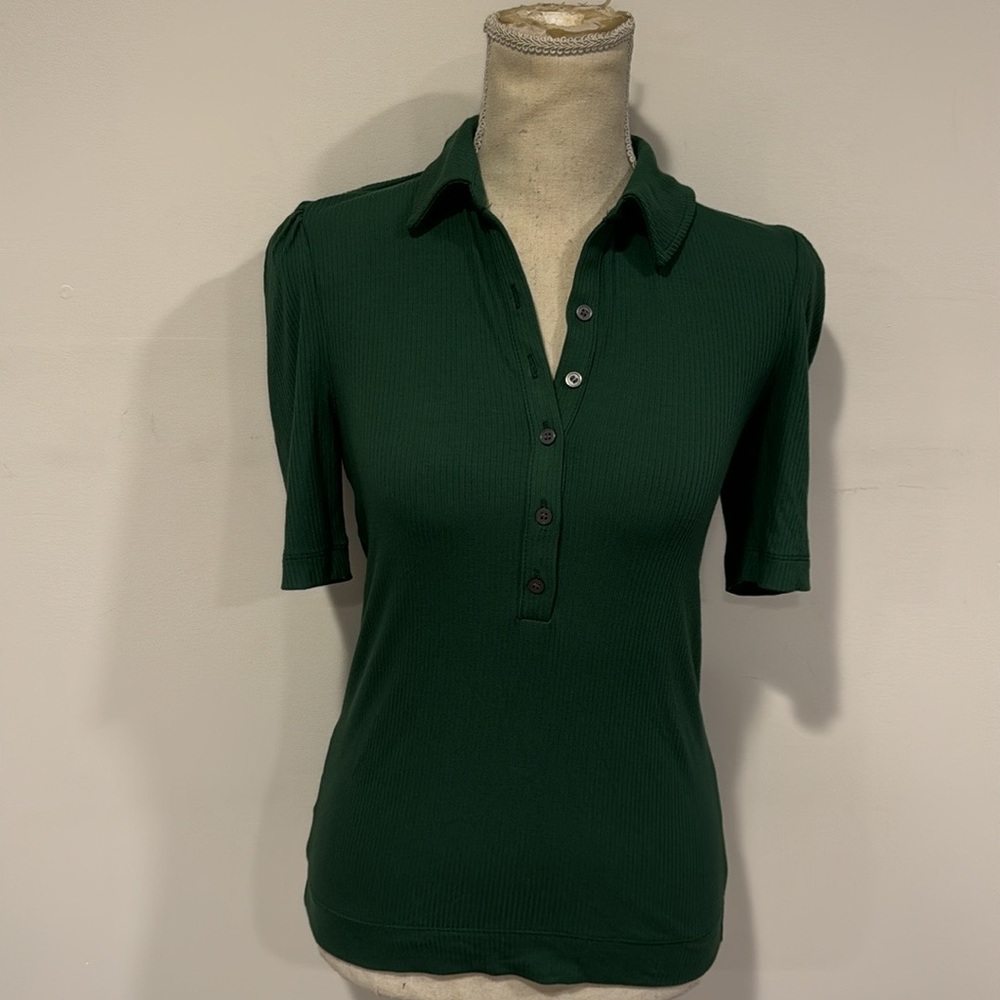Loft NWT Puff Polo